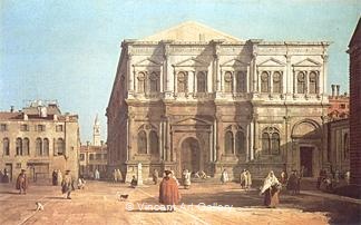 Campo San Rocco by   Canaletto