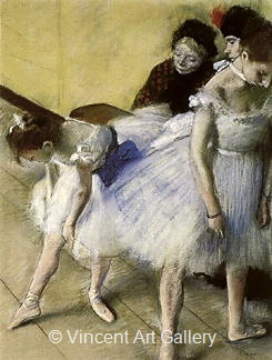 The Dance Examination by Edgar  Degas