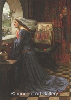 Fair Rosamund by J.W.  Waterhouse