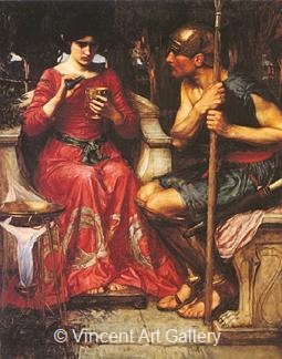 Jason and Medea by J.W.  Waterhouse