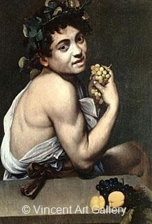 Sick Bacchus by Michelangelo M. de Caravaggio