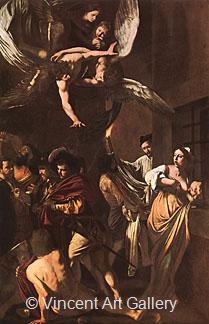 The Seven Acts of Mercy by Michelangelo M. de Caravaggio