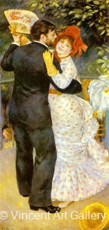 Dance in the Country by Pierre-Auguste  Renoir