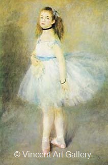 The Dancer by Pierre-Auguste  Renoir