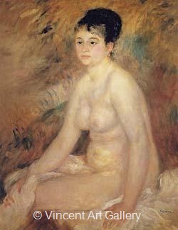 After the Bath by Pierre-Auguste  Renoir