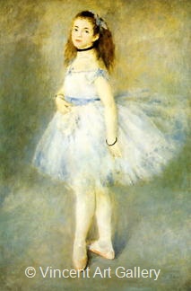 The Dancer by Pierre-Auguste  Renoir