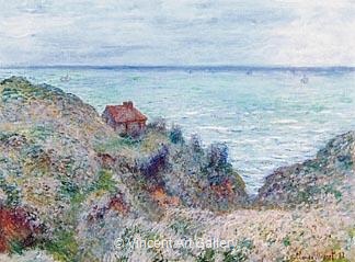 The Customs House by Claude  Monet