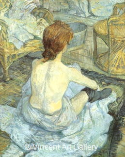 The Toilette by Henri de Toulouse-Lautrec
