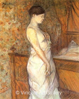 Going to Bed by Henri de Toulouse-Lautrec