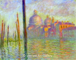 The Grand Canal, Venice by Claude  Monet