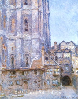 The Cour d'Albane by Claude  Monet