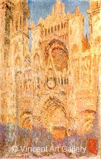 Rouen Cathedral by Claude  Monet