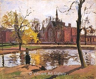 Dulwich College, London by Camille  Pissarro