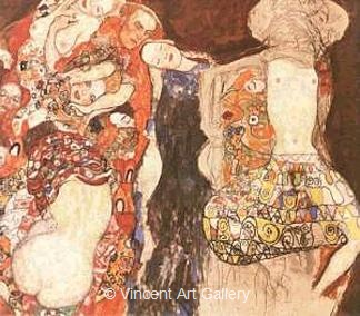 The Bride by Gustav  Klimt