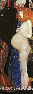 Hope I by Gustav  Klimt