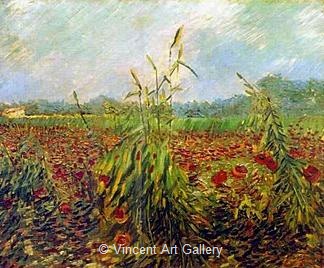 Green Ears of Wheat by Vincent van Gogh
