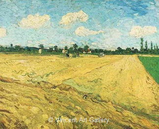 The Ploughed Fields by Vincent van Gogh