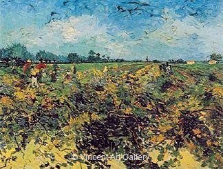 The Green Vineyard by Vincent van Gogh