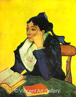 L'Arlesienne: Madame Ginoux with Books by Vincent van Gogh