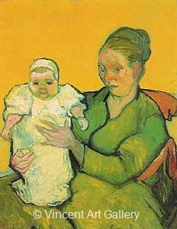 Mother Roulin with Her Baby by Vincent van Gogh