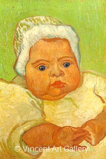 The Baby Marcelle Roulin by Vincent van Gogh