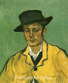 Portrait of Armand Roulin at the age of 17 Years by Vincent van Gogh