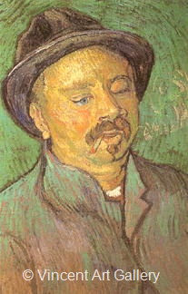 Portrait of a One-Eyed Man by Vincent van Gogh