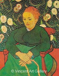 La Berceuse (Augustine Roulin) by Vincent van Gogh