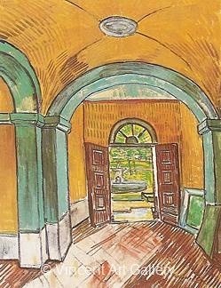 Entrance of Sint-Paul Hospital by Vincent van Gogh