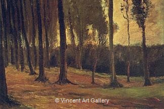 Wood's Edge by Vincent van Gogh