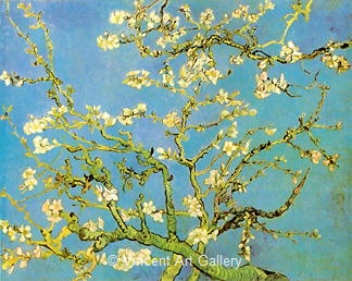 Blossoming Almond Tree by Vincent van Gogh
