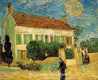 The White House at Night by Vincent van Gogh