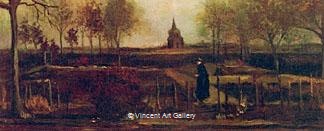 The Parsonage Garden at Nuenen by Vincent van Gogh