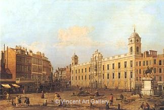 Northumberland House by   Canaletto