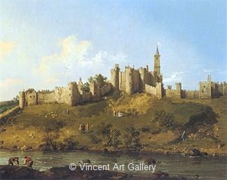 Alnwick Castle by   Canaletto