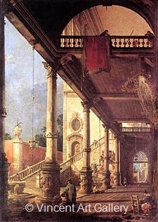 Perspective by   Canaletto
