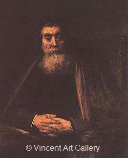 A Portrait of an Old Man by Rembrandt van Rijn