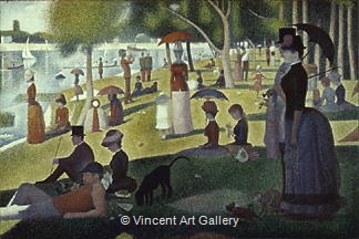 A Sunday on La Grande Jatte by Georges  Seurat