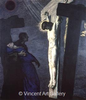 Crucifixion by Franz von Stuck