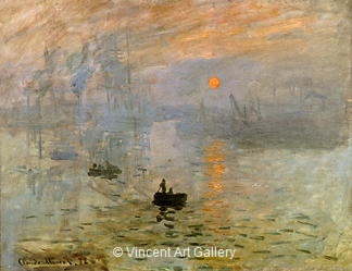 Impression, Sunrise by Claude  Monet