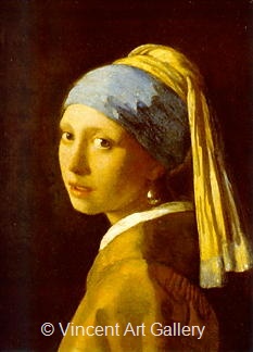 The Girl with a Pearl Earring by Johannes  Vermeer