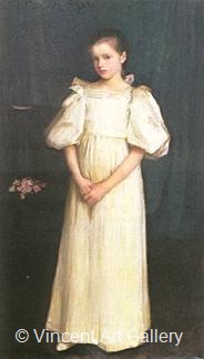 Phyllis, younger daugther of E.A. Waterlow, Esq. by J.W.  Waterhouse