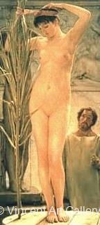 A Sculptor's Model (Venus Esquilina) by Lawrence  Alma-Tadema