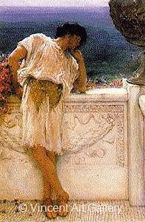 Dreaming by Lawrence  Alma-Tadema