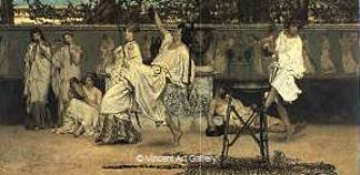 Bacchanal by Lawrence  Alma-Tadema