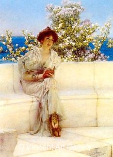 The Year is at Spring, All's right with the World by Lawrence  Alma-Tadema