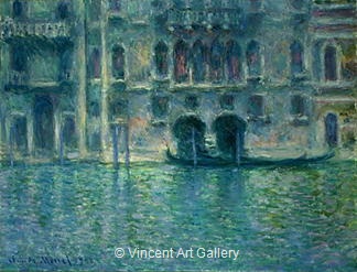 Palazzo da Mula, Venice by Claude  Monet
