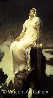 The Spirit of the Summit by Frederick  Leighton