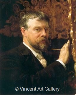 Self-Portrait by Lawrence  Alma-Tadema
