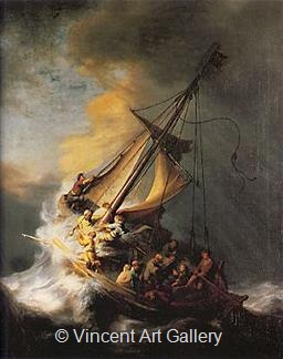 Christ in the Storm on the Sea of Galilee by Rembrandt van Rijn